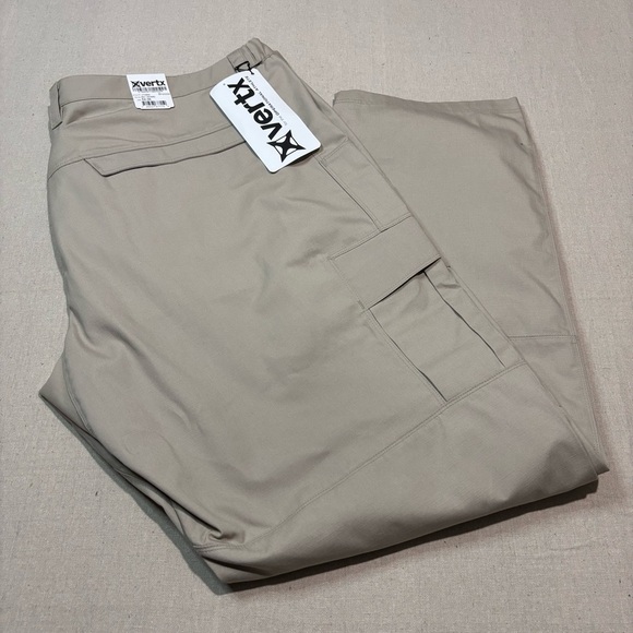NWT Vertx Phantom Ops Men’s Tactical Pants Khaki Men’s Size 52x36 Big Tall - Picture 1 of 8